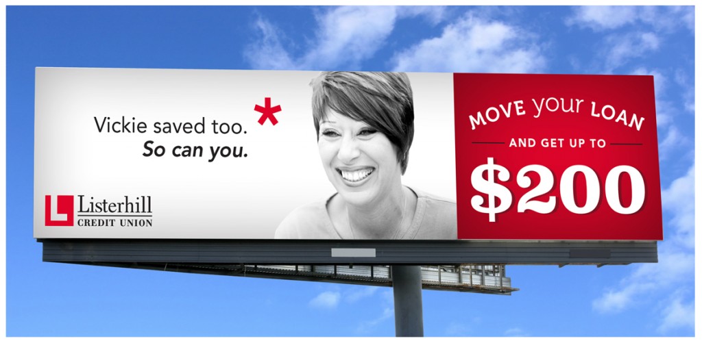 Listerhill Credit Union - Billboard