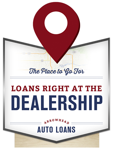 Arrowhead Credit Union - Auto Loans Sign