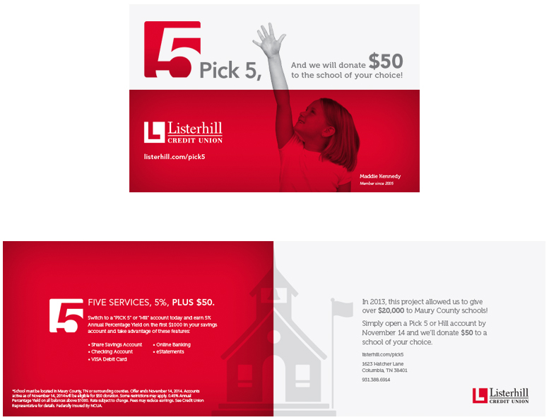 Listerhill Credit Union - Pick 5