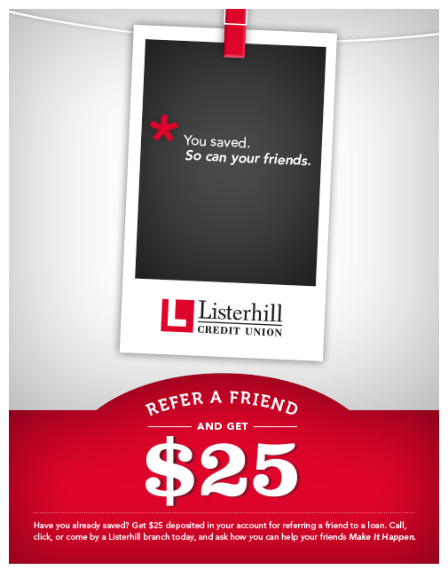 Listerhill Credit Union - Poster