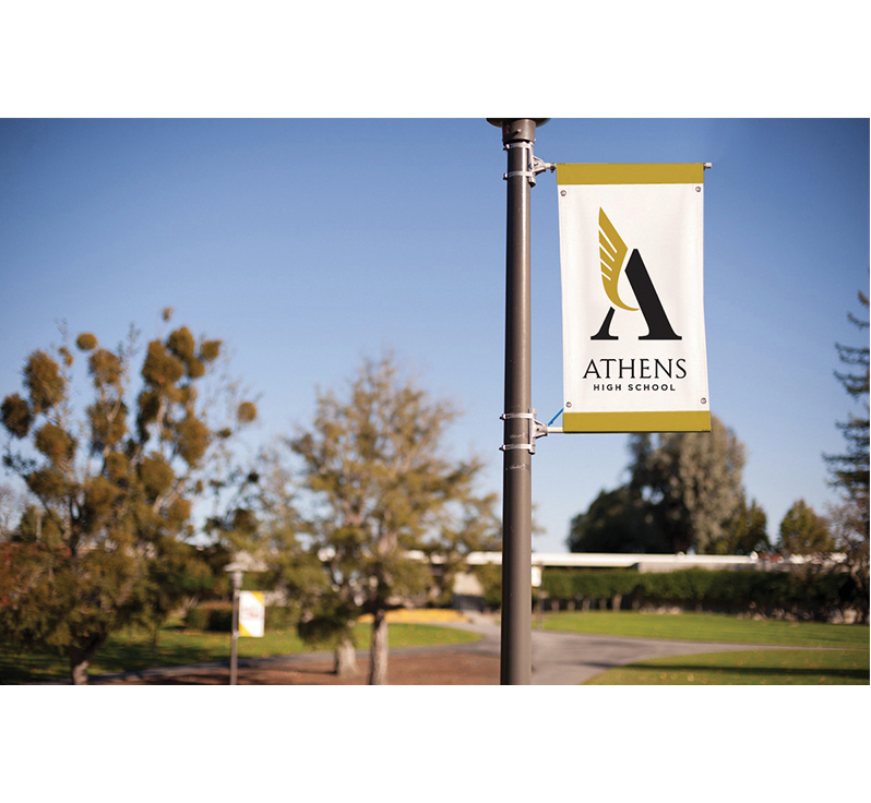 Athens City School District - Street Banner