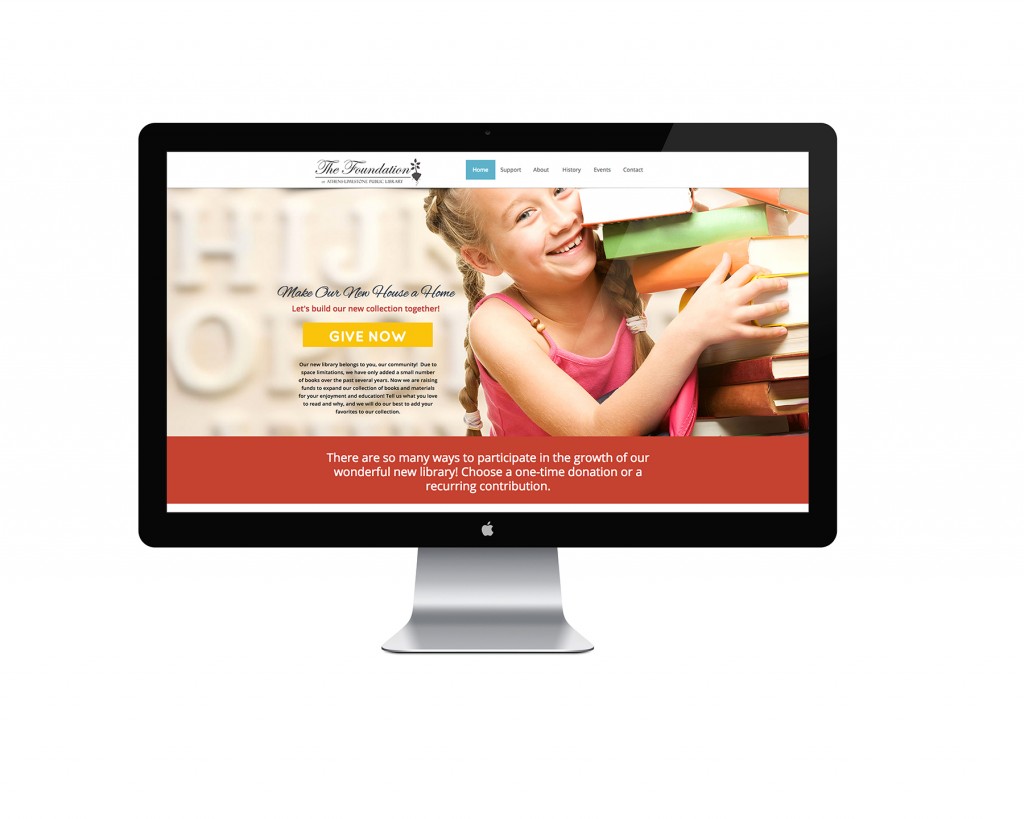 Athens Public Library Foundation Website