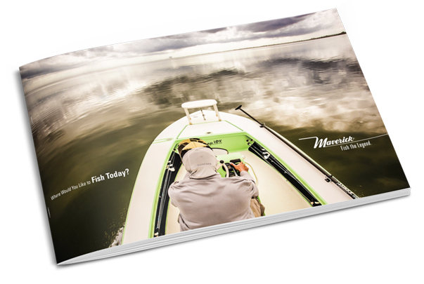 Maverick Boats - New Model Brochure Front Cover