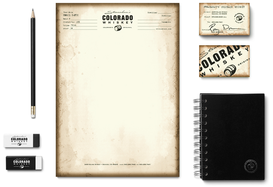 Stranahan's Colorado Whiskey - Stationery and Collateral