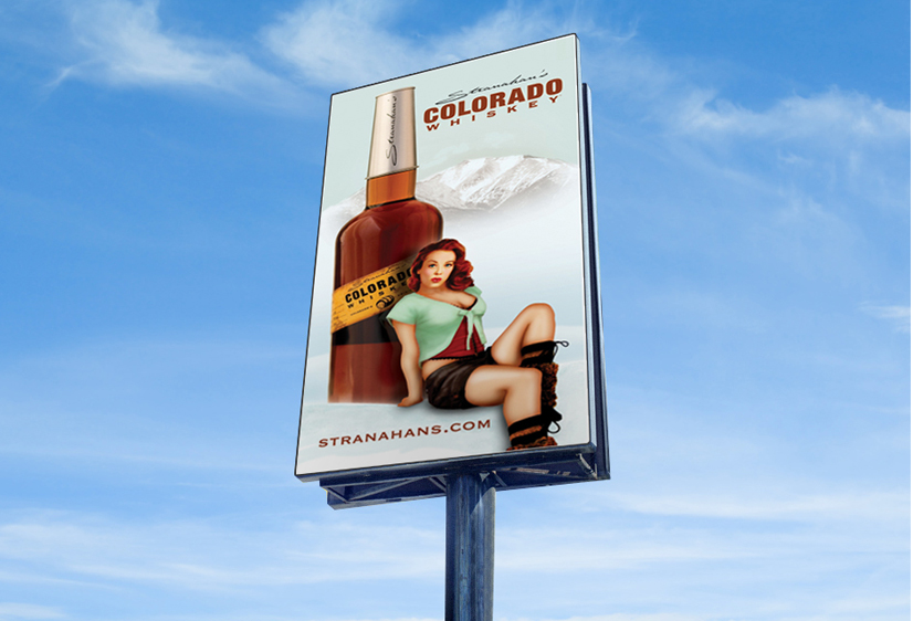 Stranahan's Colorado Whiskey - Billboard Sign